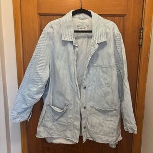 Blue Striped women’s Jacket